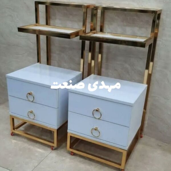 ترولی ارایشگاهی فریم دار