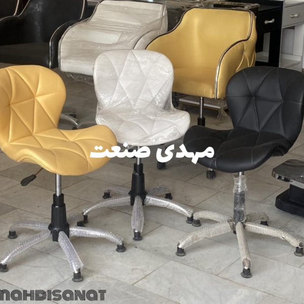 صندلی ارایشگاهی مدل زین اسبی