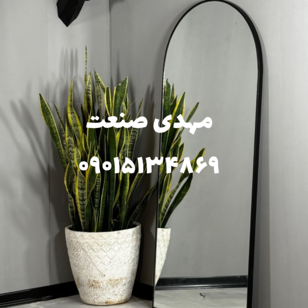 اینه قدی گنبدی ساده ابعاد۸۰در۱۸۰